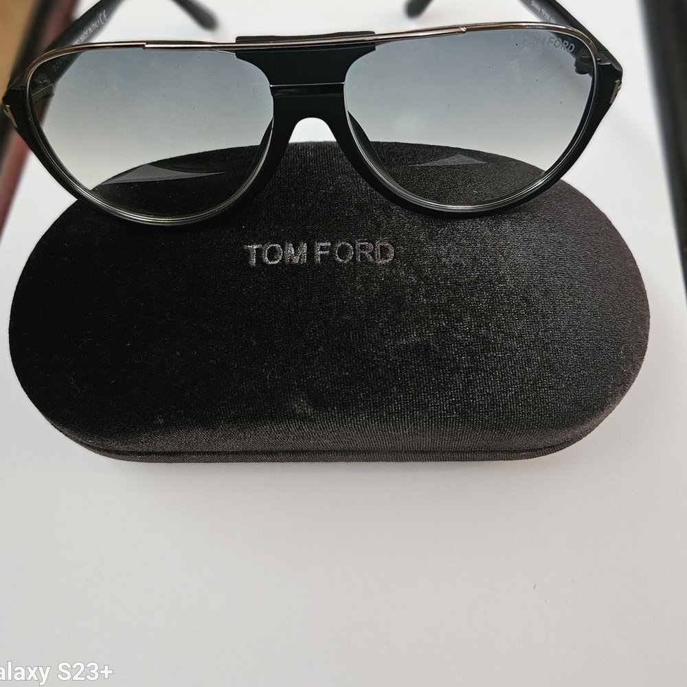 Tom Ford Gradient Black Sunglasses